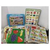 Vntg Board Puzzles and Preschool Puzzle