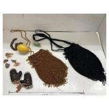 Vintage Beaded Purses & Misc Vintage Lot