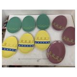 Easter Egg Plates, Small Chip