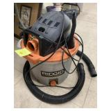 Rigid Shop Vac, Works