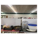 Pitcher, Trays, Misc Kitchen Items