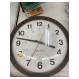 Seth Thomas clock (cracked cover)