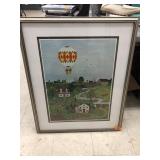 Framed Picture Approx 28x34