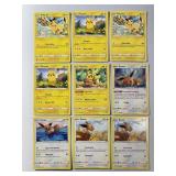Pokï¿½mon Pikachu and Eevee Cards