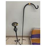 Metal Candle Holder & Hook