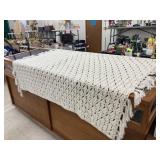 Crocheted blanket