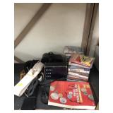 Coin Book, Cassettes, Alarm Clock, Belts, etc.