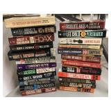 24 Paper Back Books, Robert Tanenbaum & Others