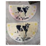 2 Cow Rugs