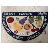 Fruit / Veggie Rug