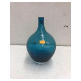 Handmade Blue Glass Vase