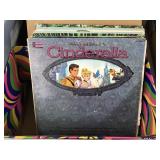 Vntg 10 Box of Vinyl Record Books, Disney
