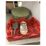 Plastic Coca Cola Trays, Scoop, Coaster, Hat Box