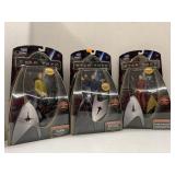 3cnt Star Trek Figures with Boxes