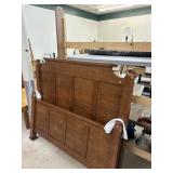 Headboard & Footboard w/ Rails -  rails measure 5