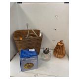 Oil Lamp, Pumpkin, Rope Lights, Longaberger