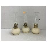 3- oil lamps (Italy)