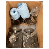 Exterior lights, globes, & angle guide