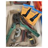 Crimper, pipe cutters, scrapers, etc