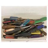 Assorted screwdrivers