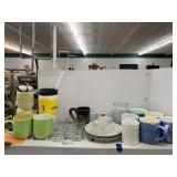 Mugs, Butter Dish, Misc