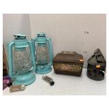 Lanterns and Bird Box (broke)