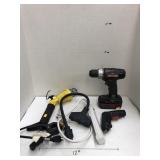 Work Light, Power Outlets, Drill, Screwdriver