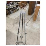 Metal Easel, Lead Decor Broke