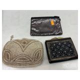3 Vintage Wallets / Purses