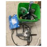 Black and Decker Drill, Lightbulbs, Misc Tools