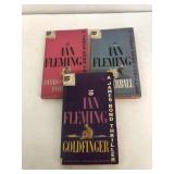 3cnt Ian Fleming James Bond Books