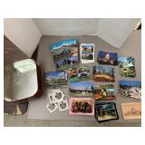 Postcards and Stickers