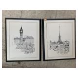 Paris and London Art