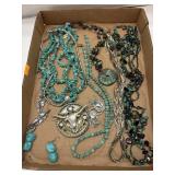 Jewelry - Including Long Horn Necklace