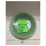 Fire King Jadiette Jane Ray Ribbed Plate