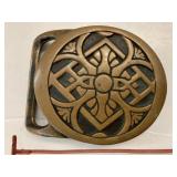 Solid Brass Belt Buckle
