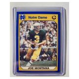 Joe Montana Notre Dame Football Card