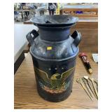 Atlantic Dairy milk can