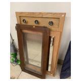 Cabinet Doors and Hanging Cabinet