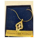 Jewelry -Genuine Opal Necklace
