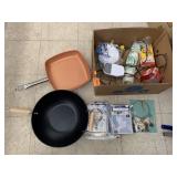 Pans, Kitchen Items, Cards, Misc