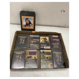 Willie Nelson 8track and 8cnt Cassettes