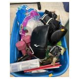 Weights, Toilet Paper, Misc Box