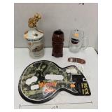 Decanter, Star Wars Mug, Jack Links Glass and