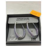 Jewelry  - Sterling Silver - Earrings w/ Genuine