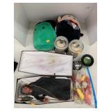 Skeleton Learning Model and Halloween Decor