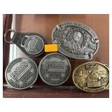 Belt Buckles  & Key Ring