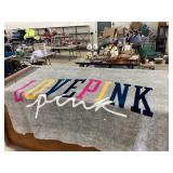 PINK fleece blanket