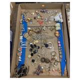 Earrings, necklaces, bracelets, pins