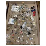 Necklaces, earrings, pins, & etc